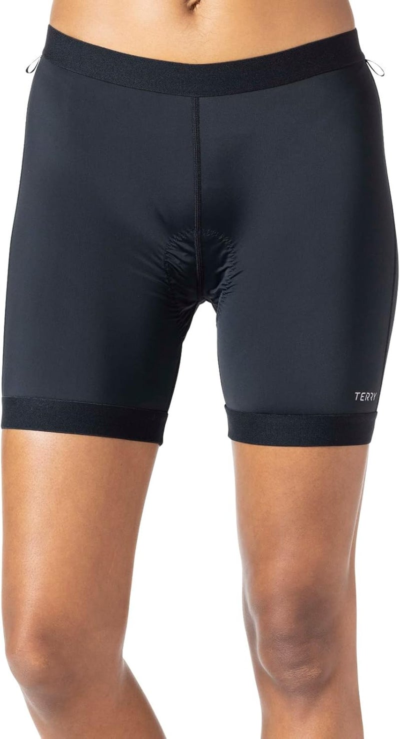 Terry Cycling Universal 5" Bike Liner Shorts for Womens Padded Cycling Shorts with Bike Chamois Bike Underwear Women - Image 1